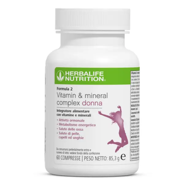 Herbalife Formula 2 Vitamin & Mineral Complex Donna